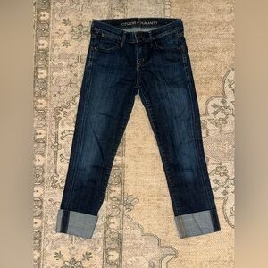 Citizens Of Humanity Dani Cropped Cuff Capri